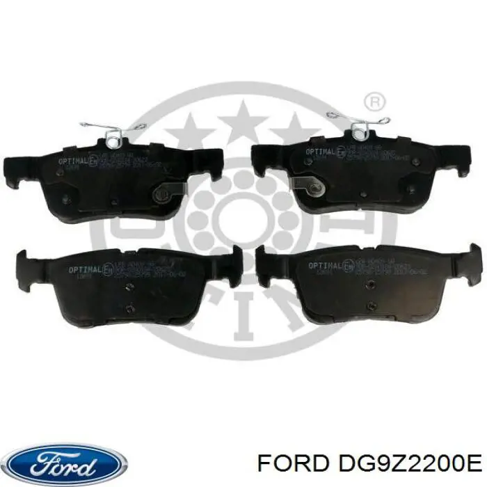 DG9Z2200E Ford pastillas de freno traseras