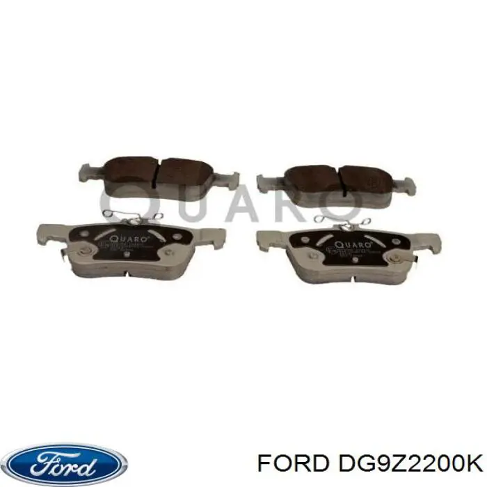 DG9Z2200K Ford pastillas de freno traseras