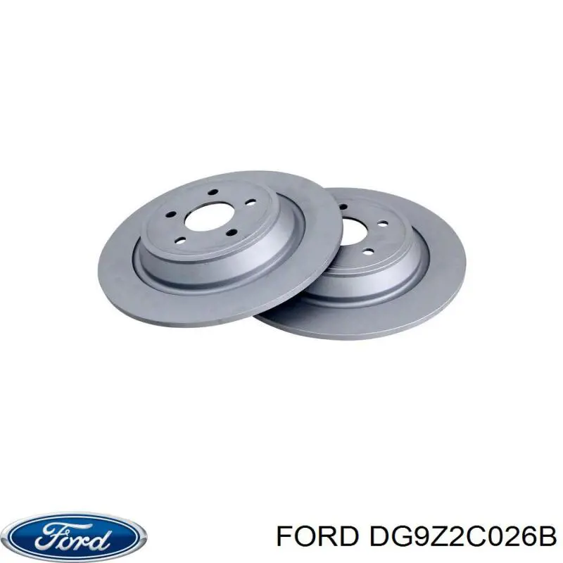 Disco de freno trasero Ford DG9Z2C026B precio, desde 54,07 EUR