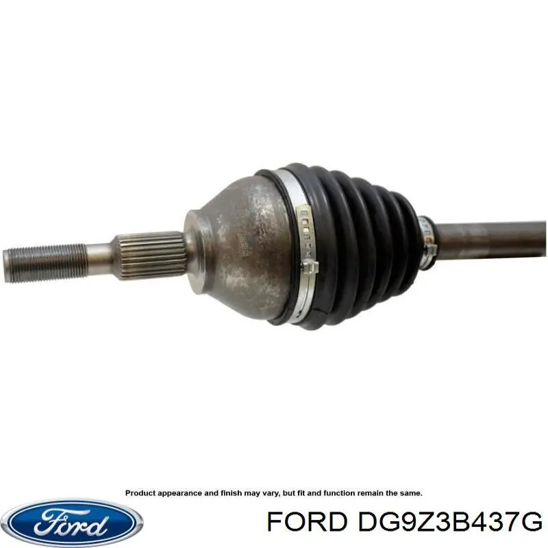 DG9Z3B437G Ford árbol de transmisión delantero izquierdo