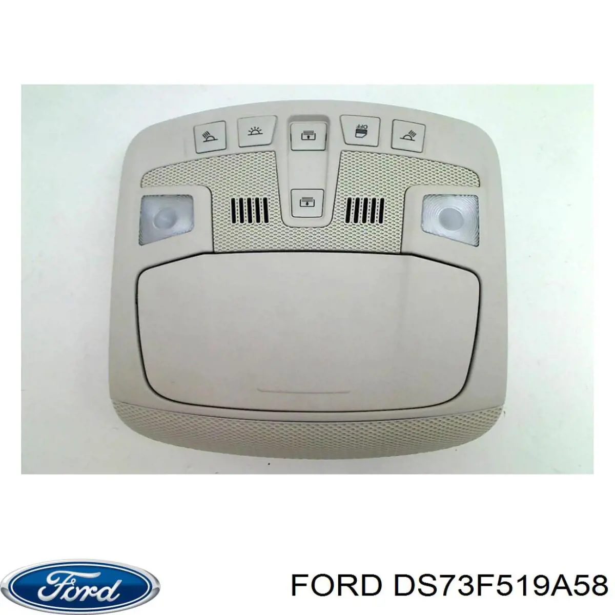 DS73F519A58 Ford Luz de techo interior (cabina)