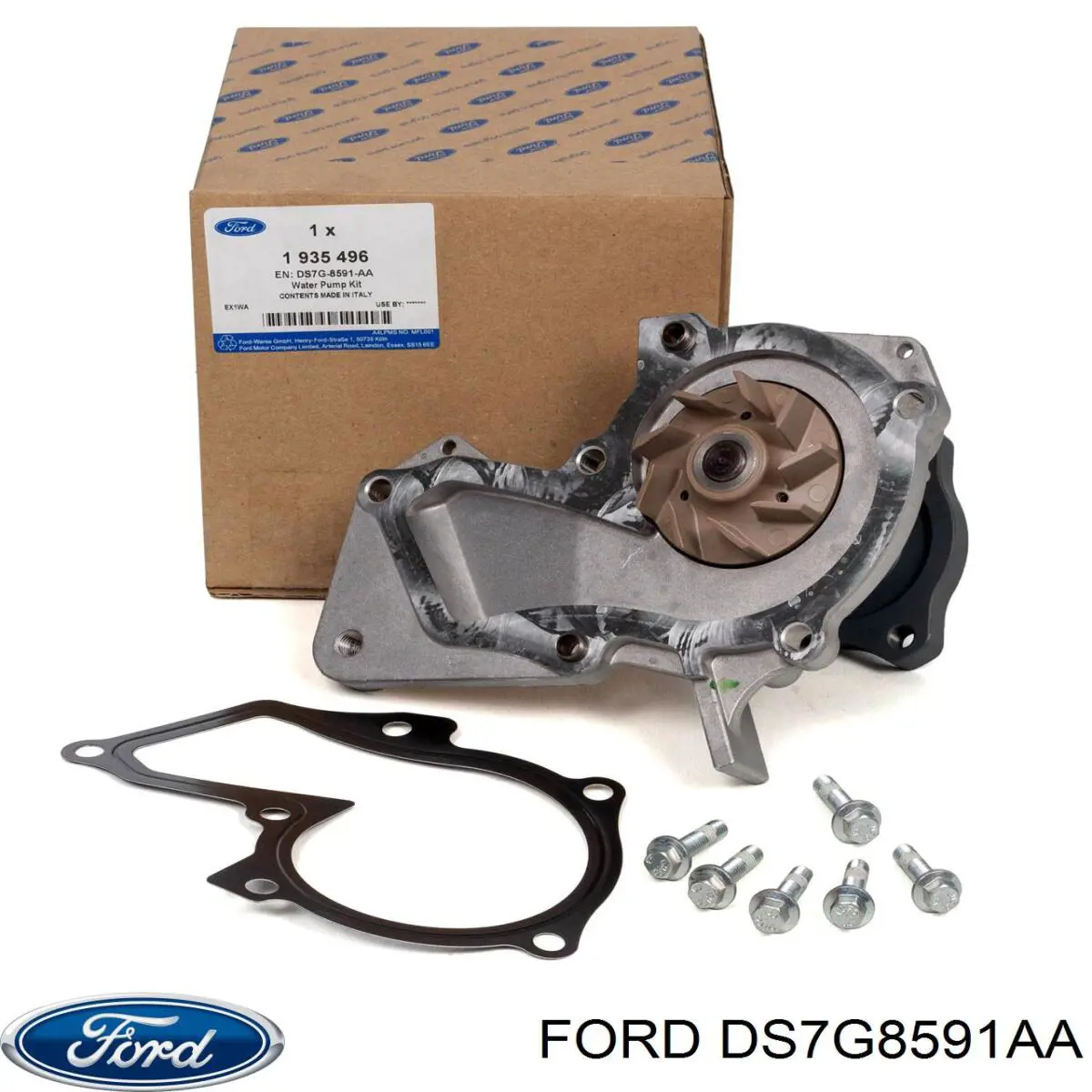 DS7G8591AA Ford bomba de agua