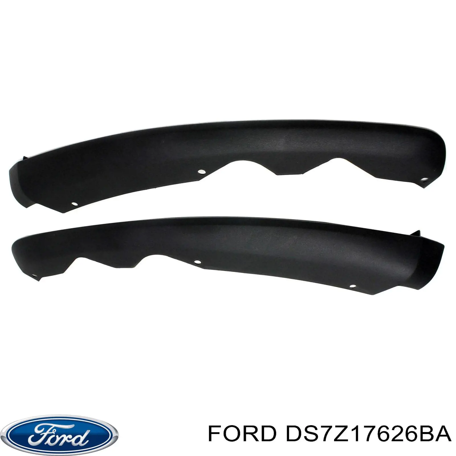 DS7Z17626BA Ford alerón parachoques delantero izquierda