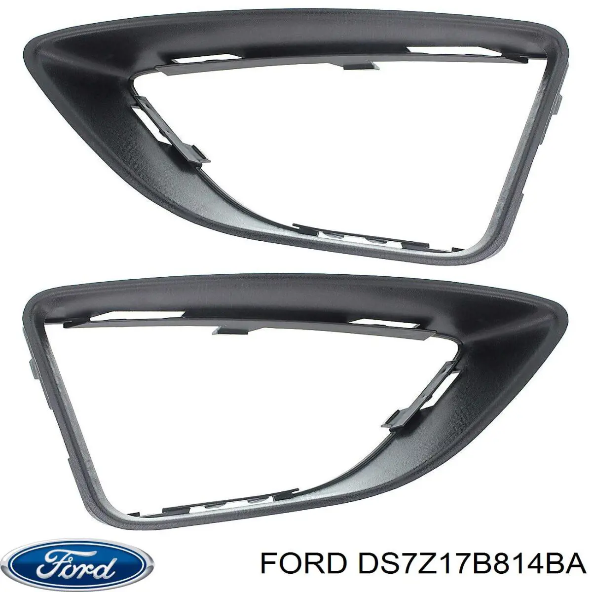 DS7Z17B814BA Ford rejilla de antinieblas delantera derecha