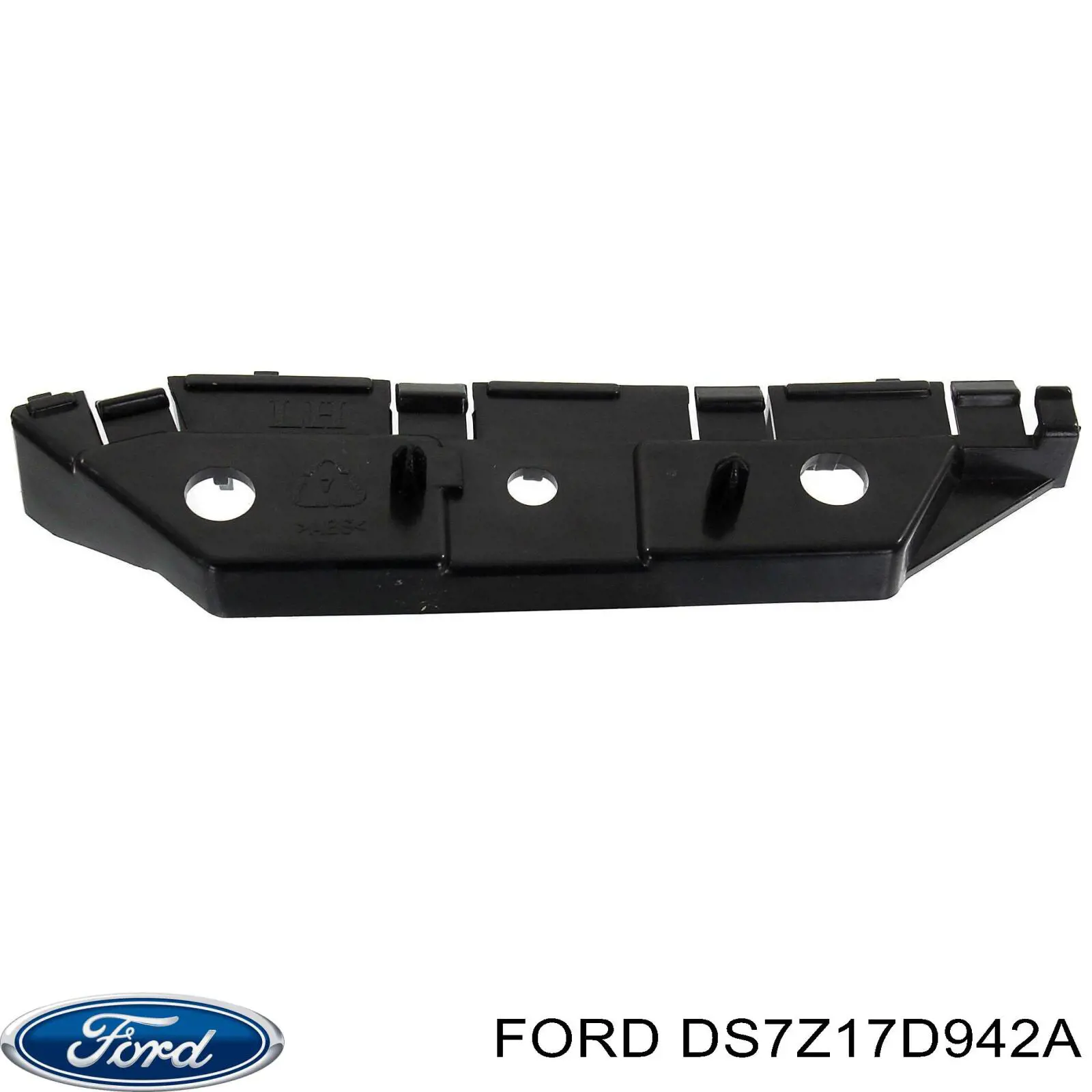 DS7Z17D942A Ford soporte de parachoques trasero derecho