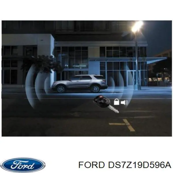 DS7Z19D596A Ford Amplificador de señal de antena