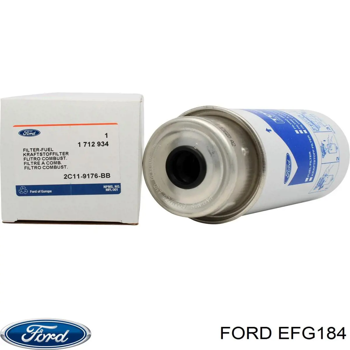 EFG184 Ford filtro combustible