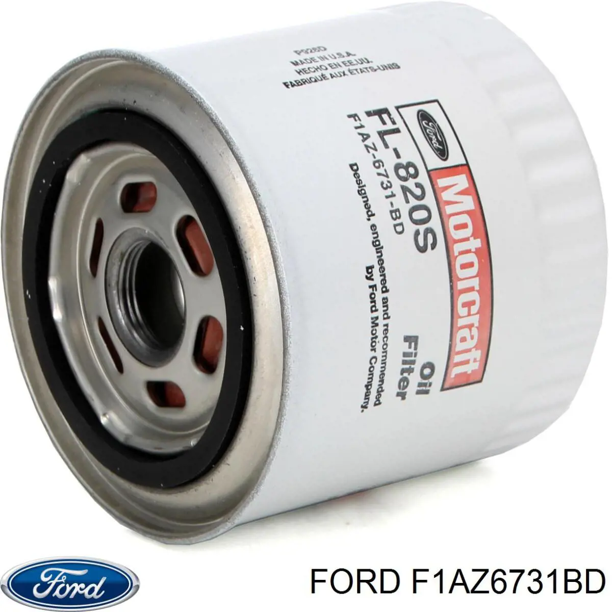 F1AZ6731BD Ford filtro de aceite