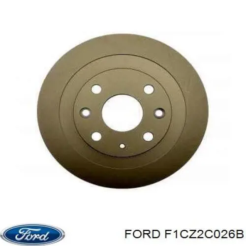 F1CZ2C026B Ford disco de freno trasero