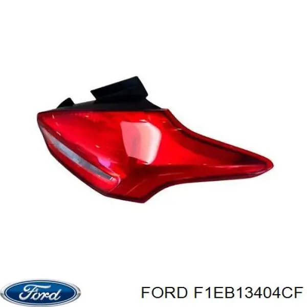 F1EB13404CF Ford piloto posterior derecho