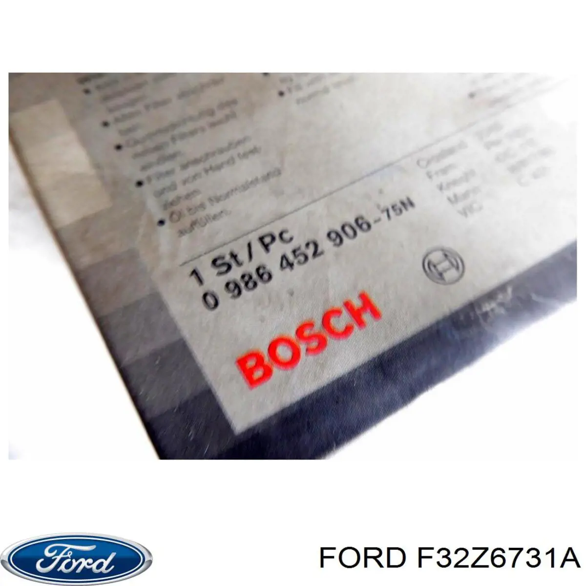 Filtro de aceite Ford F32Z6731A precio, desde 4,34 EUR
