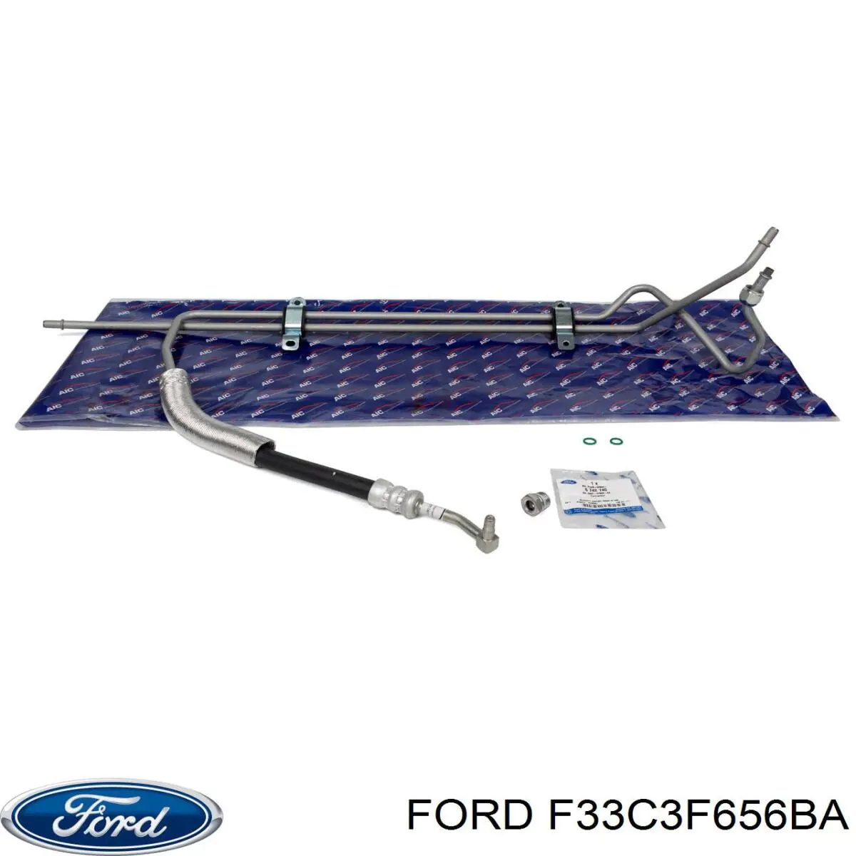 Comprar F33C3F656BA Ford Racor de la bomba de dirección asistida a la manguera de alta presión