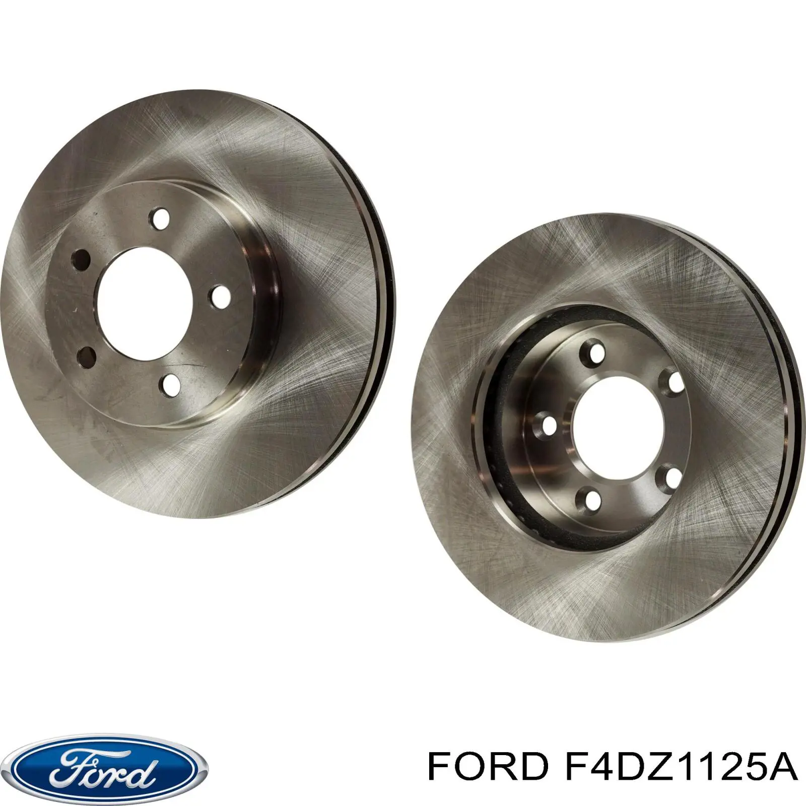 F4DZ1125A Ford freno de disco delantero