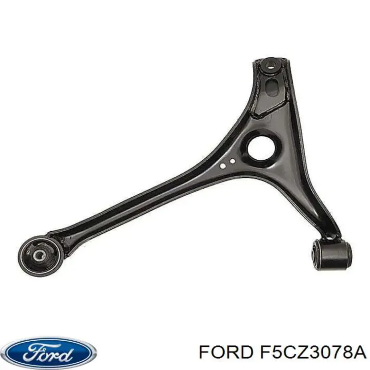 F5CZ3078A Ford barra oscilante, suspensión de ruedas delantera, inferior derecha