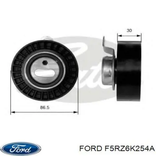 F5RZ6K254A Ford rodillo, cadena de distribución