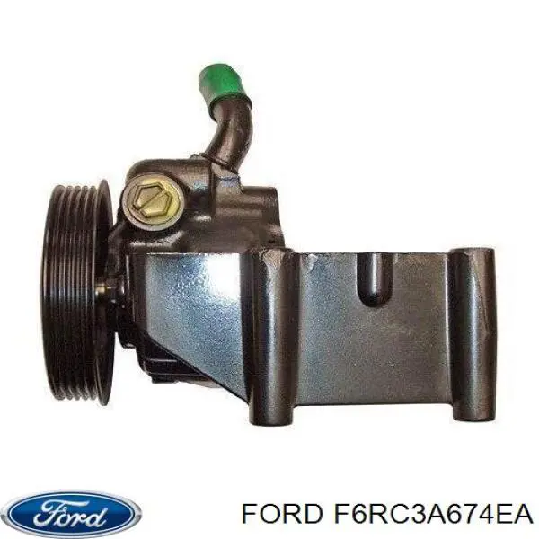 F6RC3A674EA Ford bomba hidráulica de dirección