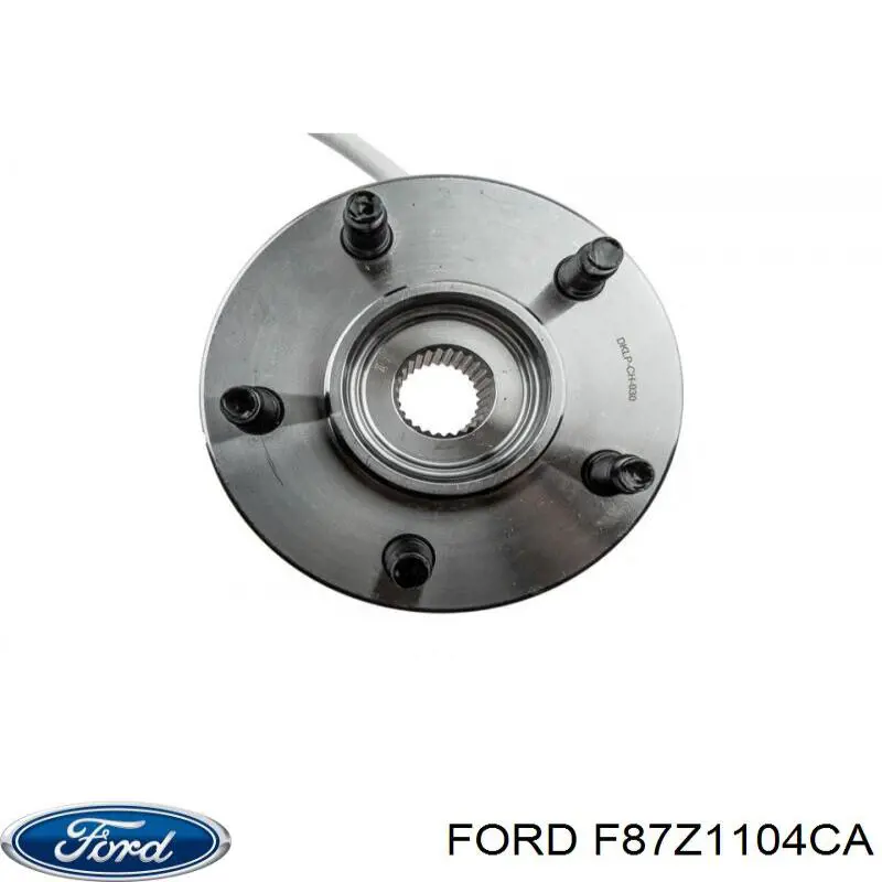 F87Z1104CA Ford cubo de rueda delantero