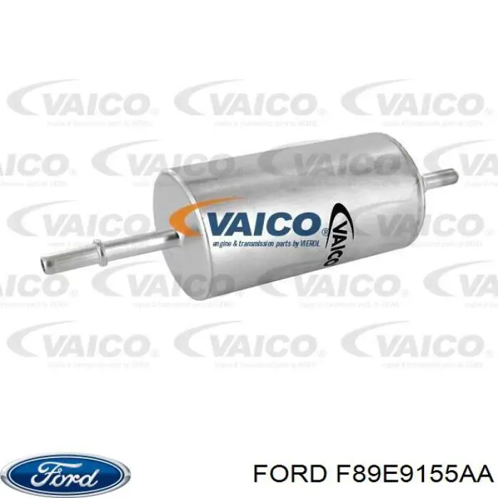 F89E9155AA Ford filtro de combustible