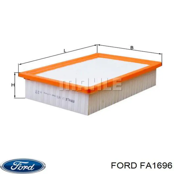 El filtro de aire Ford FA1696 precio, desde 8,23 EUR