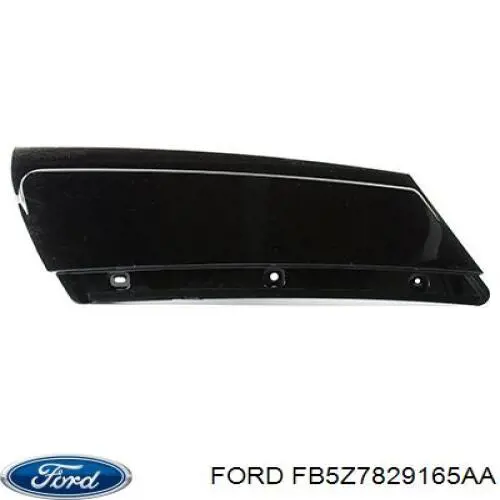 FB5Z7829165AA Ford ensanchamiento, guardabarros trasero izquierdo