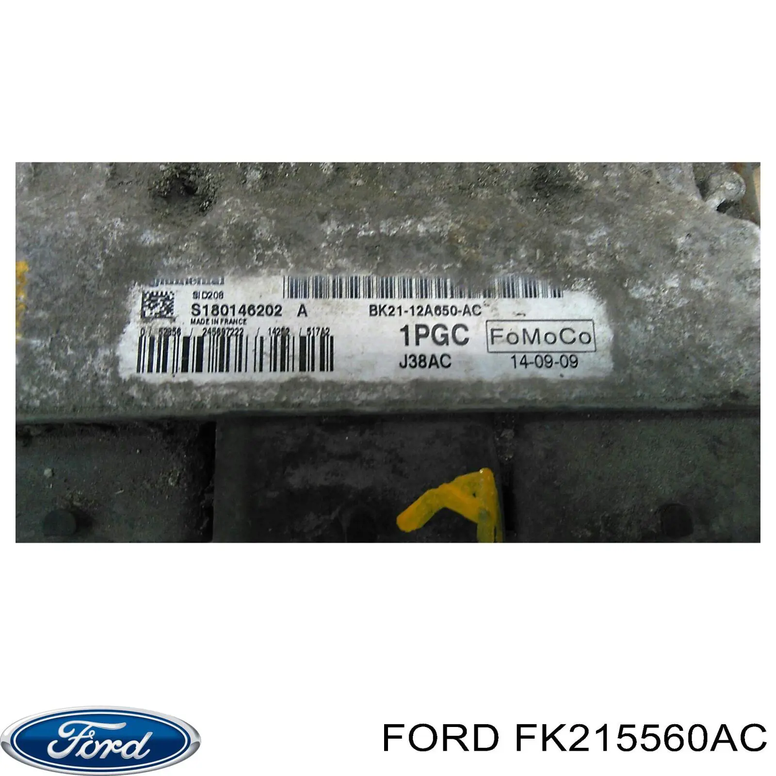 Ballesta de suspensión trasera 2359769 Ford
