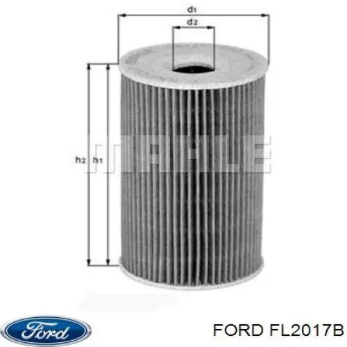 Filtro de aceite Ford FL2017B precio, desde 5,63 EUR