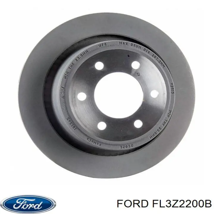 FL3Z2200B Ford pastillas de freno traseras