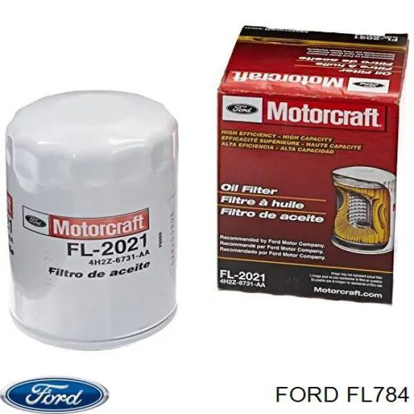 FL784 Ford filtro de aceite