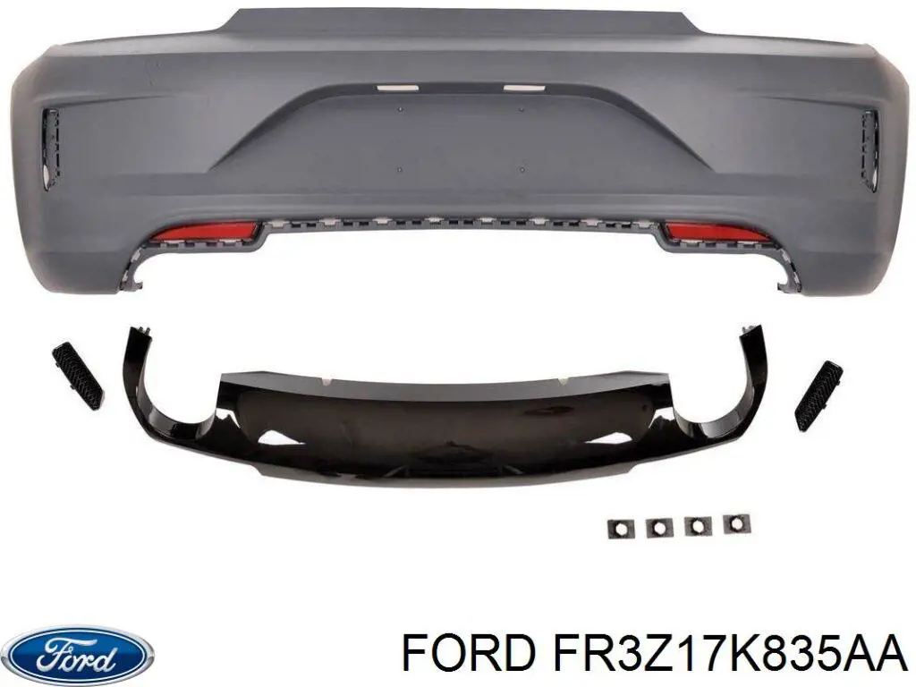 Defensa trasero para Ford Mustang VI ZG