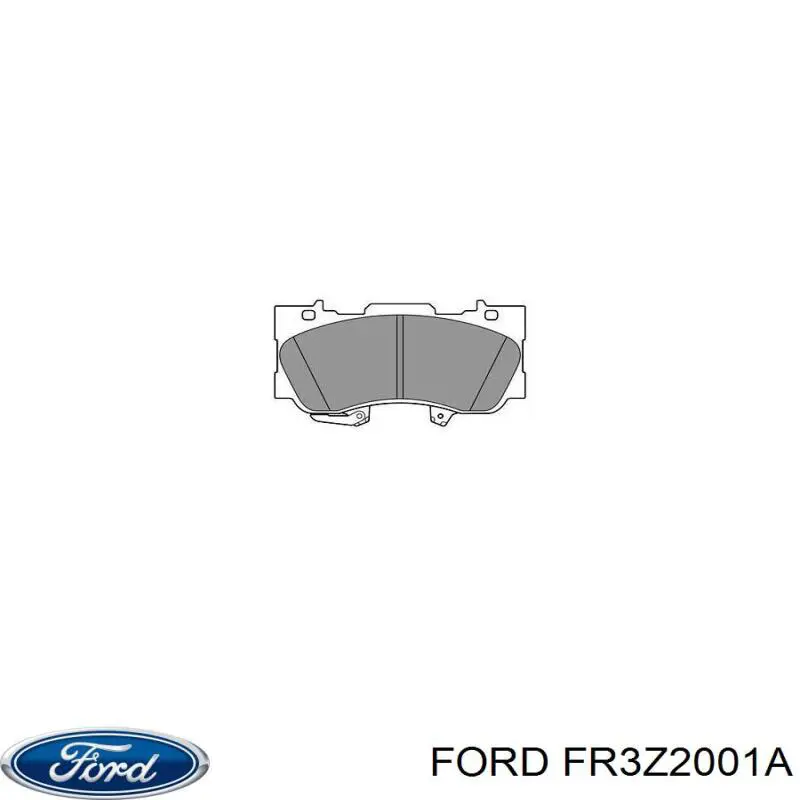 Pastillas de freno BRF1460 Ford