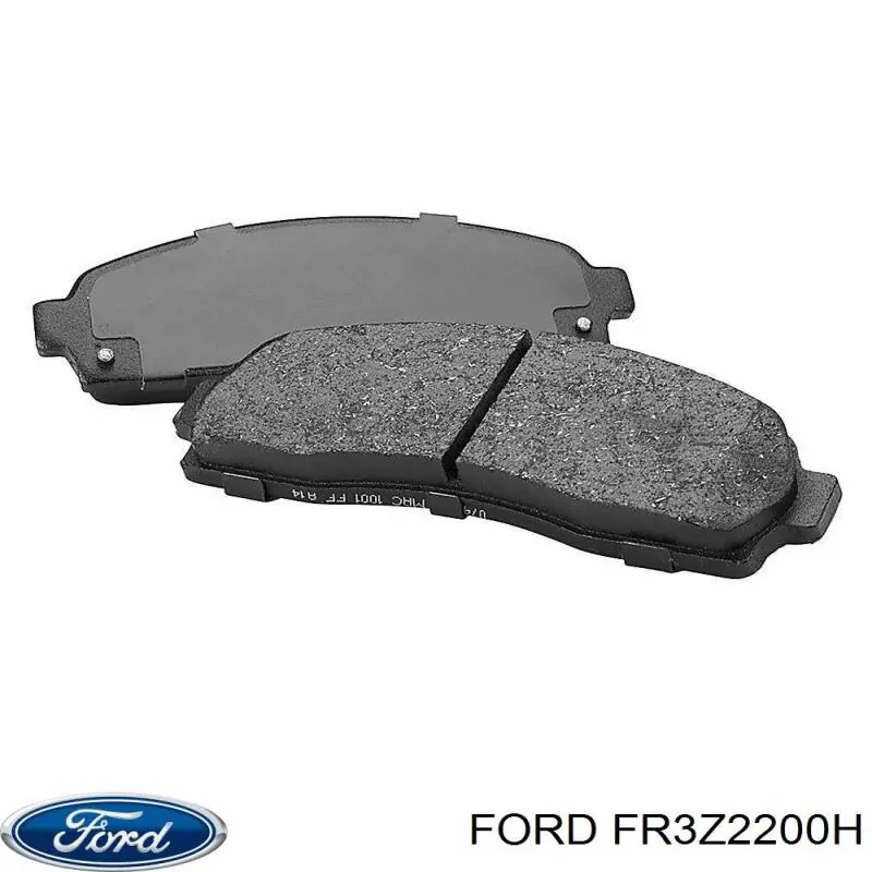 FR3Z-2200-H Ford pastillas de freno traseras