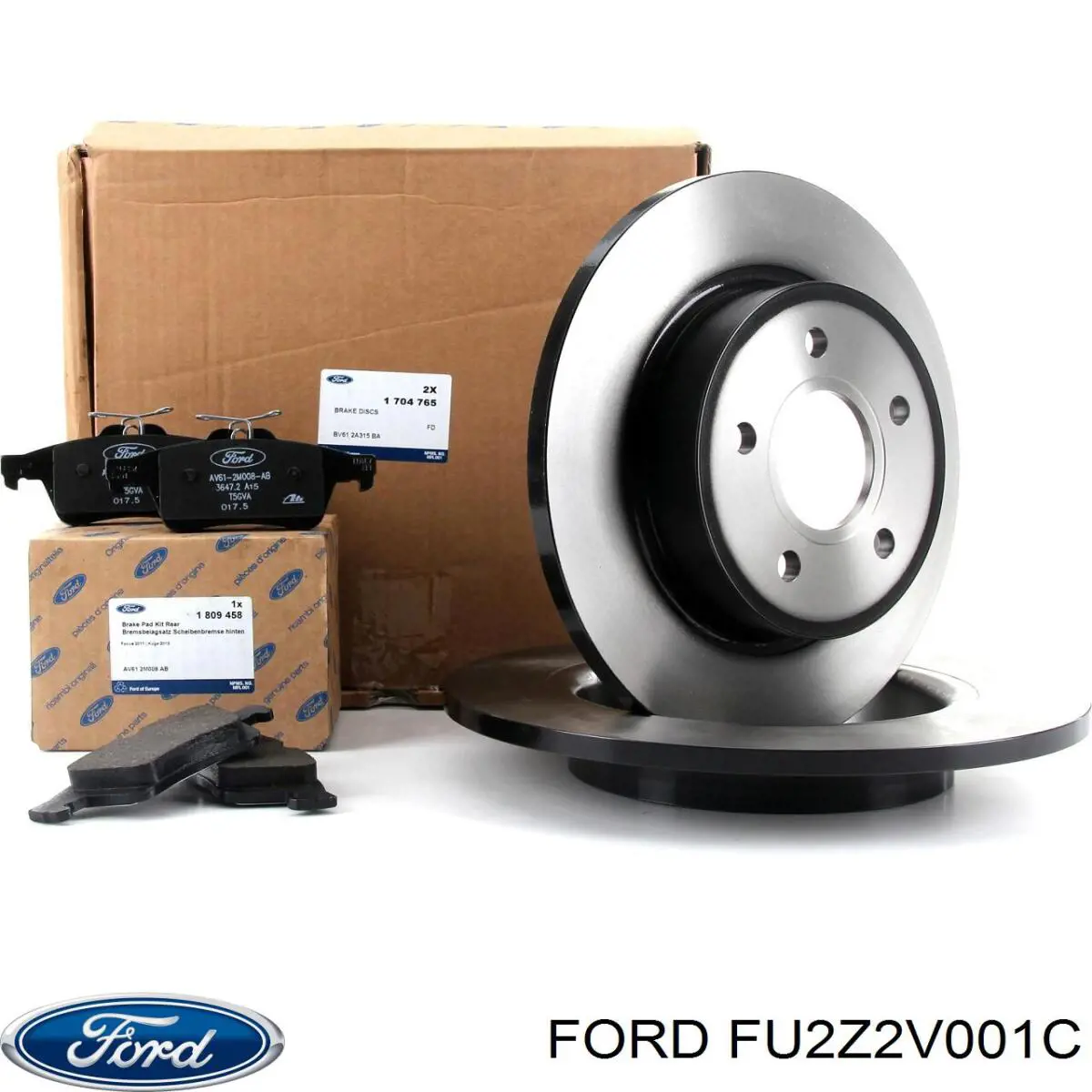 Pastillas de freno delanteras Ford Focus 3 CB8