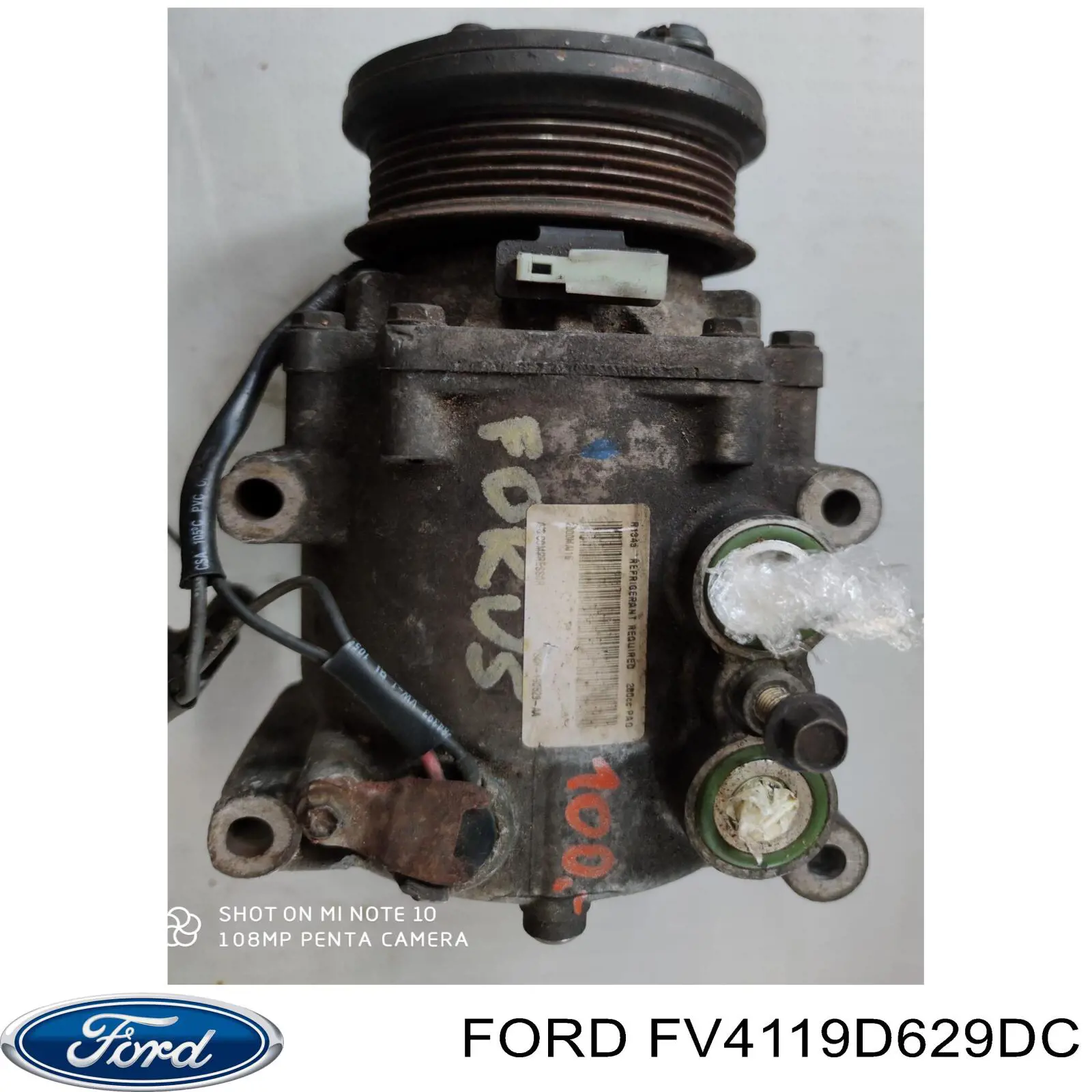 FV41-19D629-DC Ford compresor de aire acondicionado
