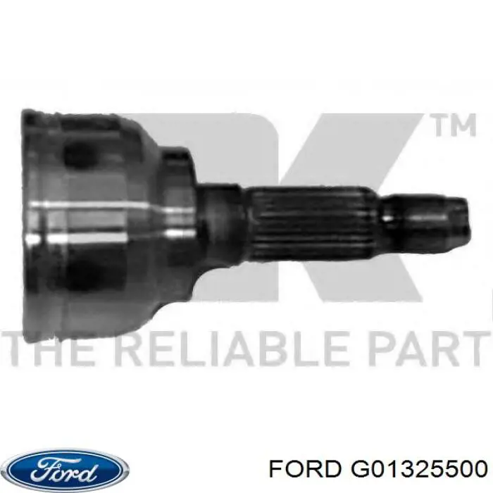 G01325500 Ford árbol de transmisión delantero derecho