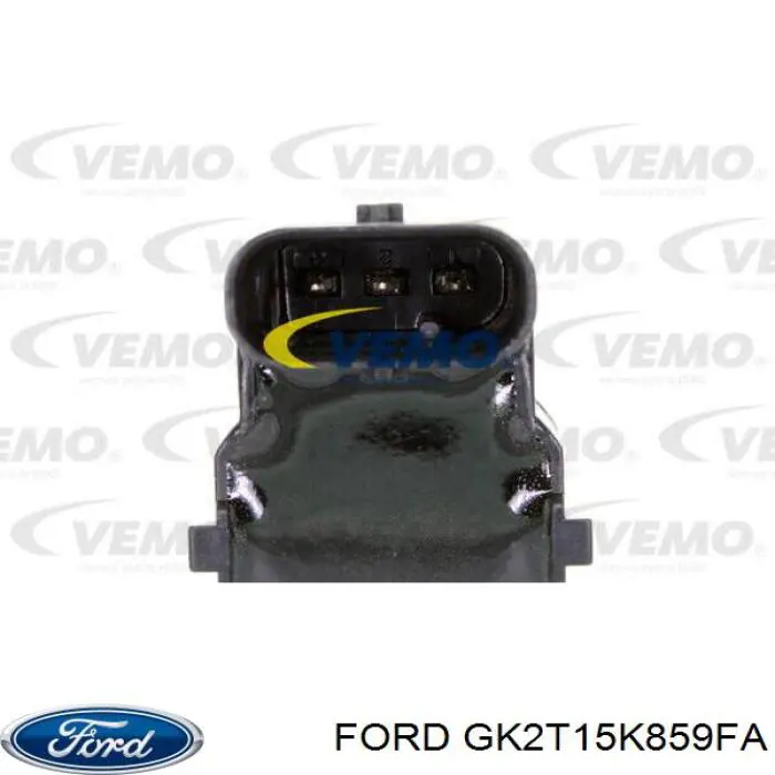 GK2T15K859FA Ford sensor alarma de estacionamiento (packtronic Frontal Lateral)