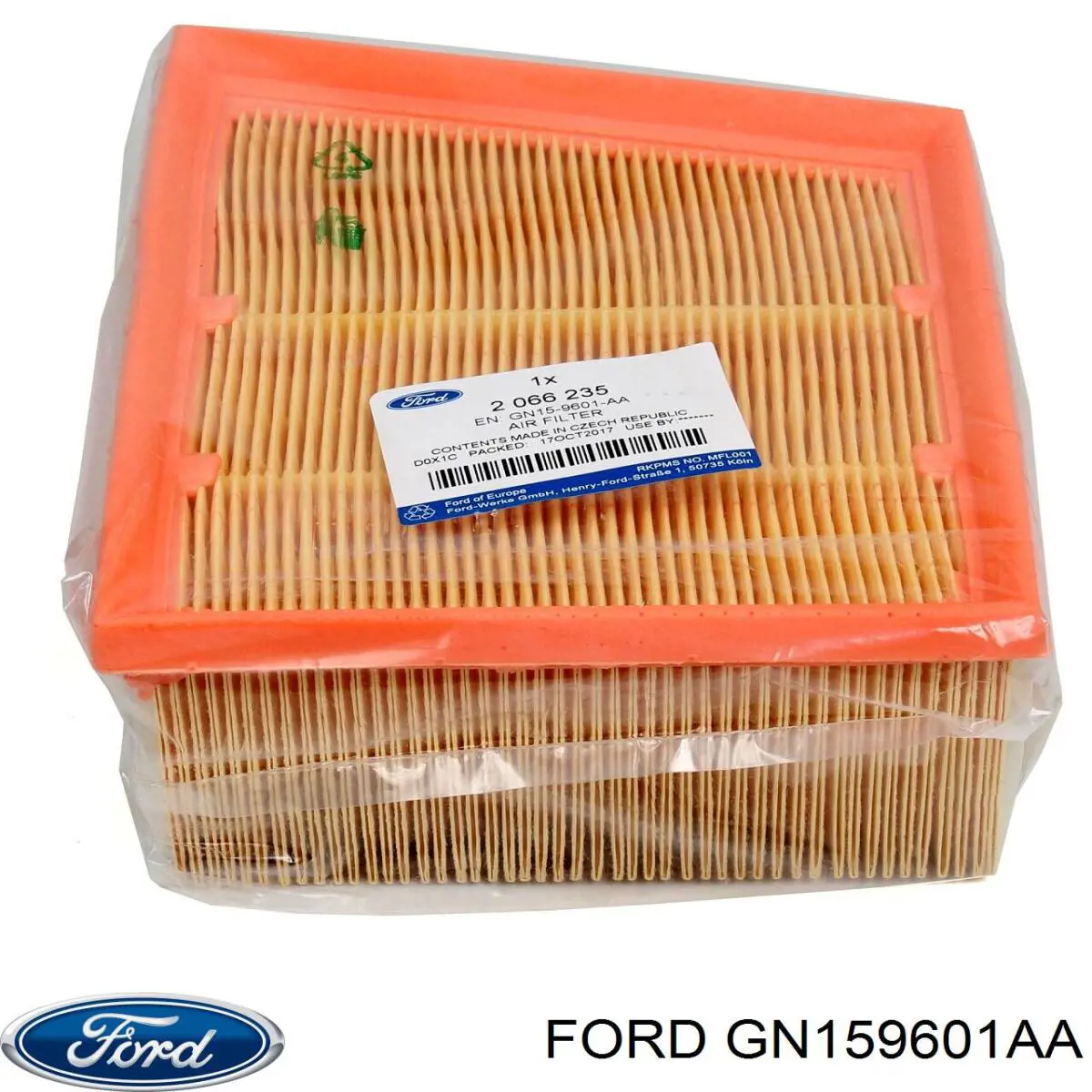 Comprar GN159601AA Ford Filtro de aire