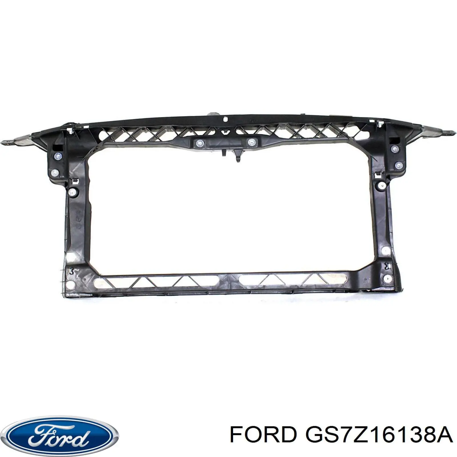 GS7Z16138A Ford refuerzo de pinza de radiador inferior