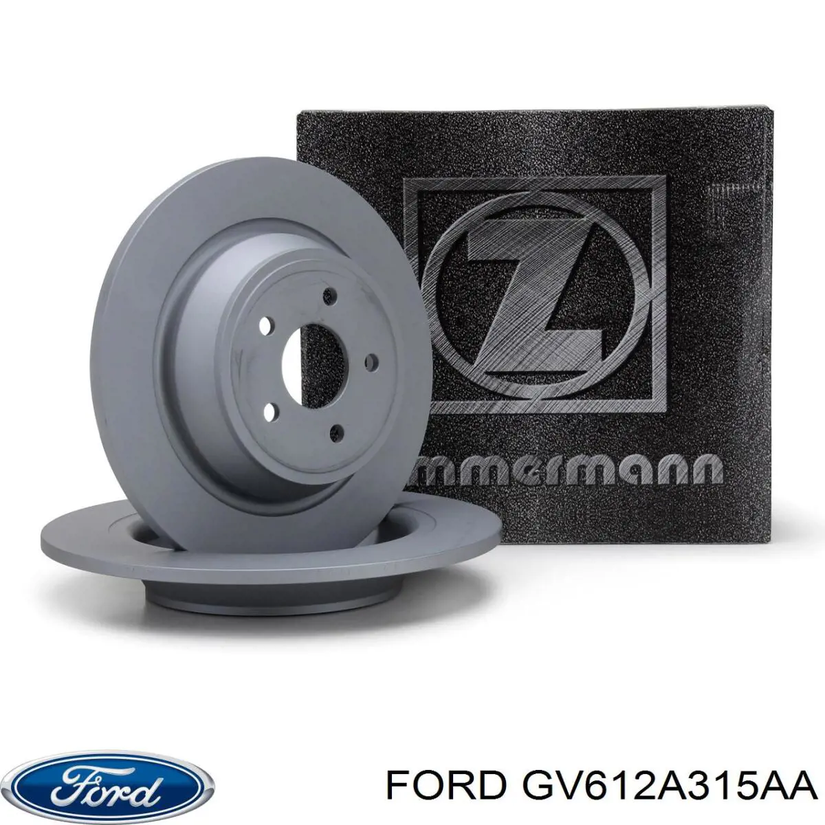 Disco de freno trasero Ford GV612A315AA precio, desde 54,07 EUR