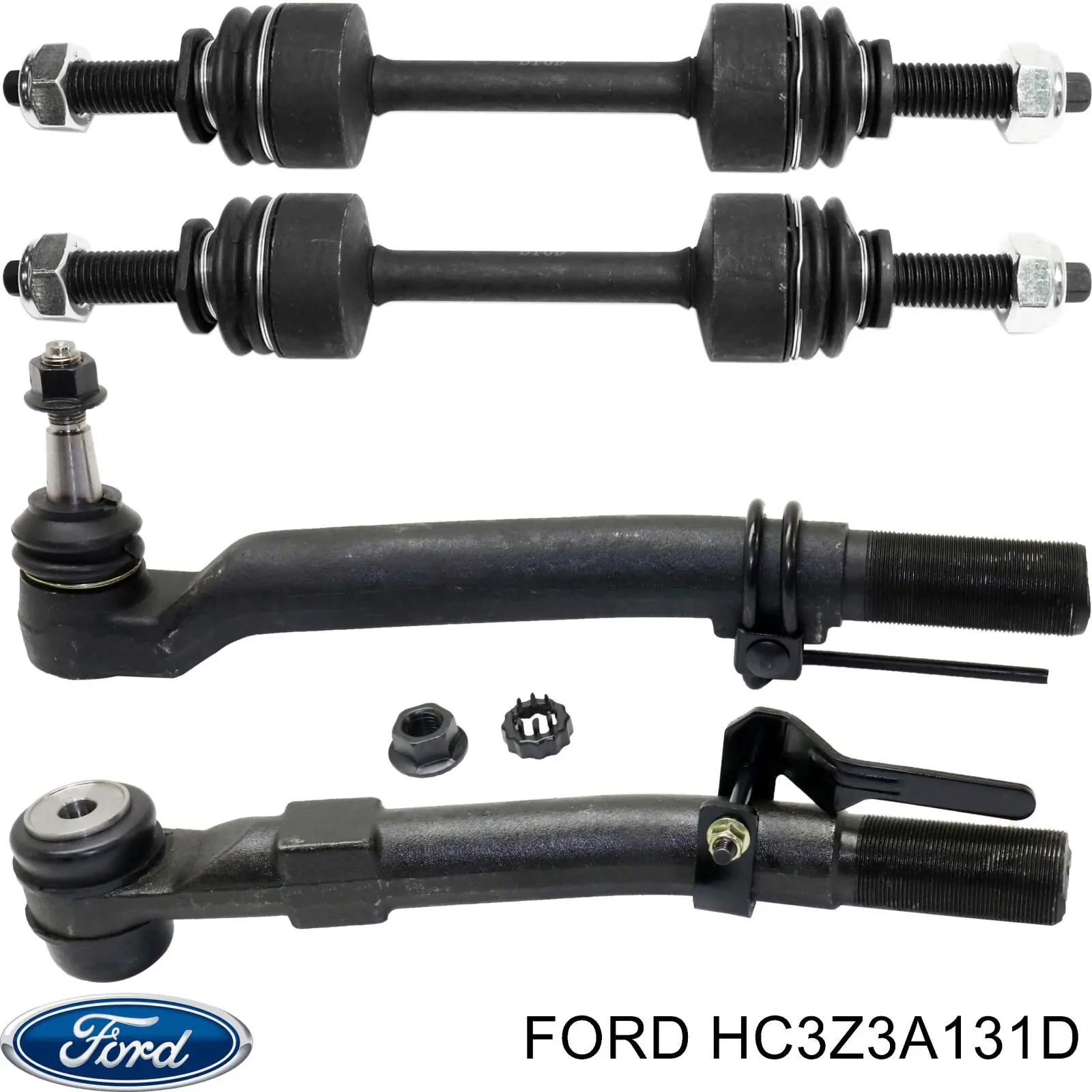 Rótula barra de dirección HC3Z3A131D Ford