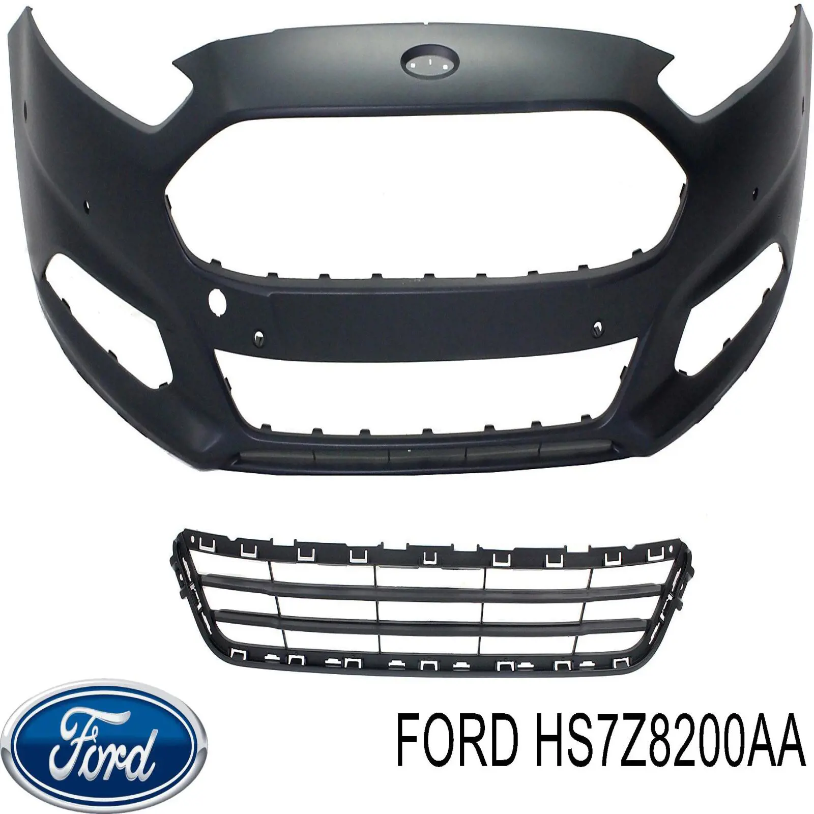 HS7Z8200AA Ford panal de radiador