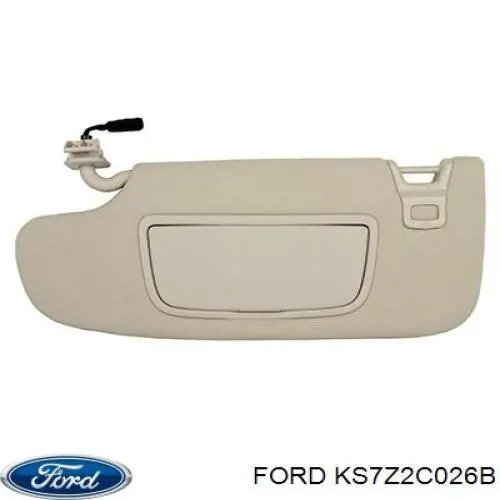 KS7Z2C026B Ford disco de freno trasero