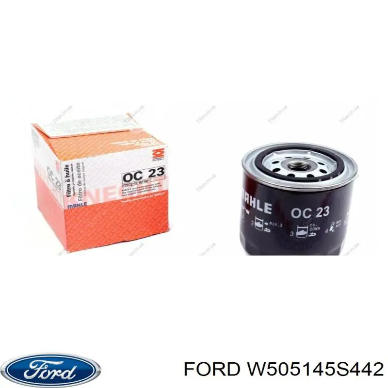 W505145S442 Ford filtro de aceite