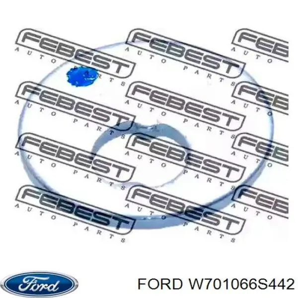 W701066S442 Ford perno de fijación, brazo oscilante inferior trasero,interior