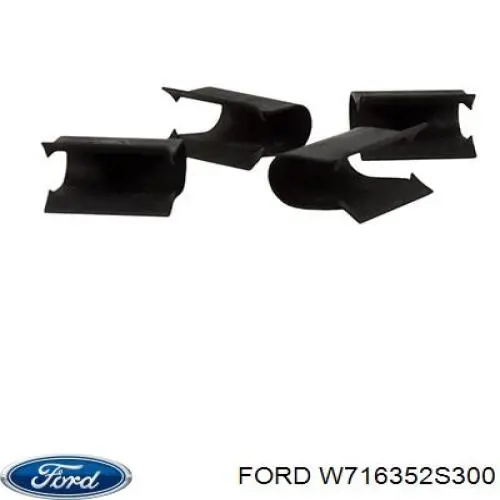 W716352S300 Ford clip, tubuladura de sujeción, alféizar de la puerta