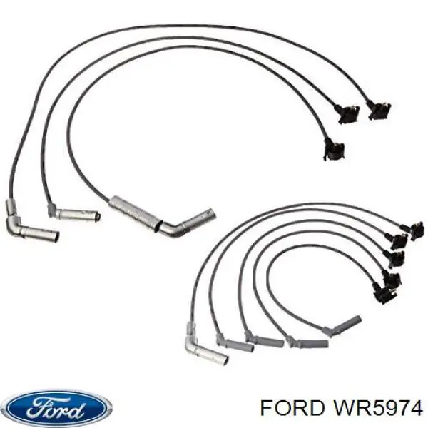 WR5974 Ford juego de cables de encendido