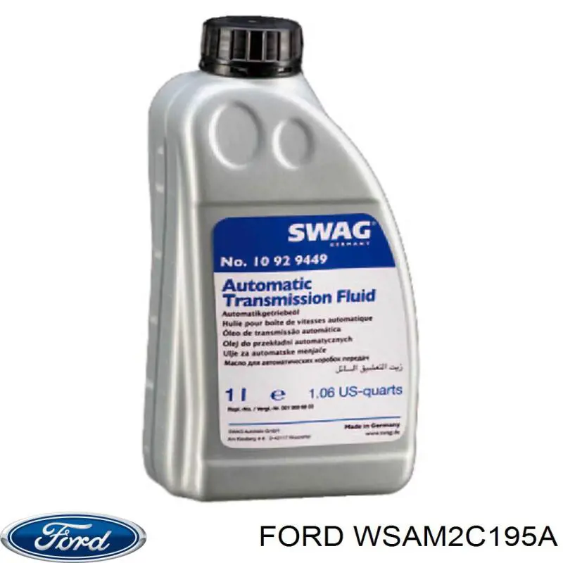 WSAM2C195A Ford líquido de dirección hidráulica