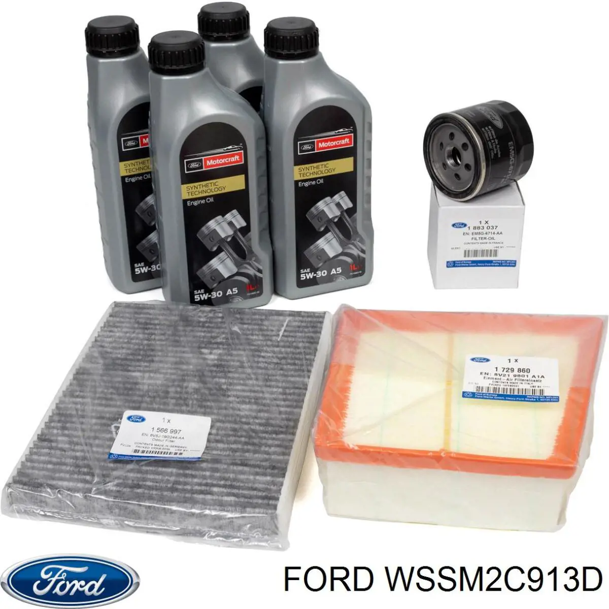 Aceite motor Ford WSSM2C913D precio, desde 20,42 EUR
