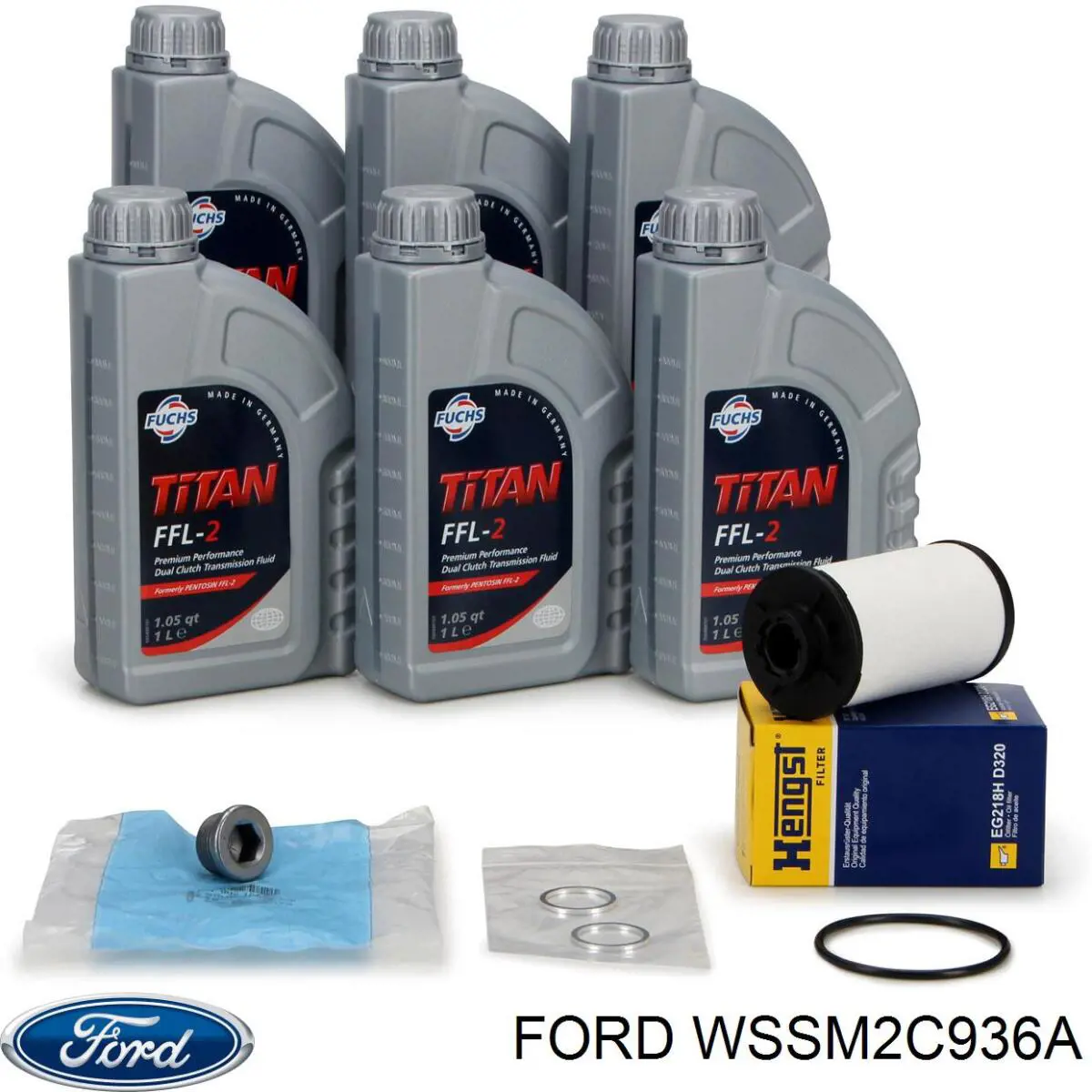 Aceite de transmisión Ford WSSM2C936A