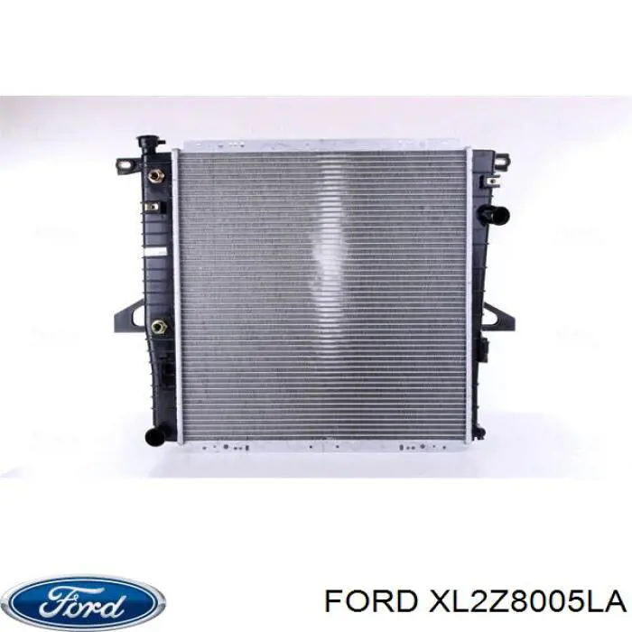 XL2Z8005LA Ford radiador refrigeración del motor