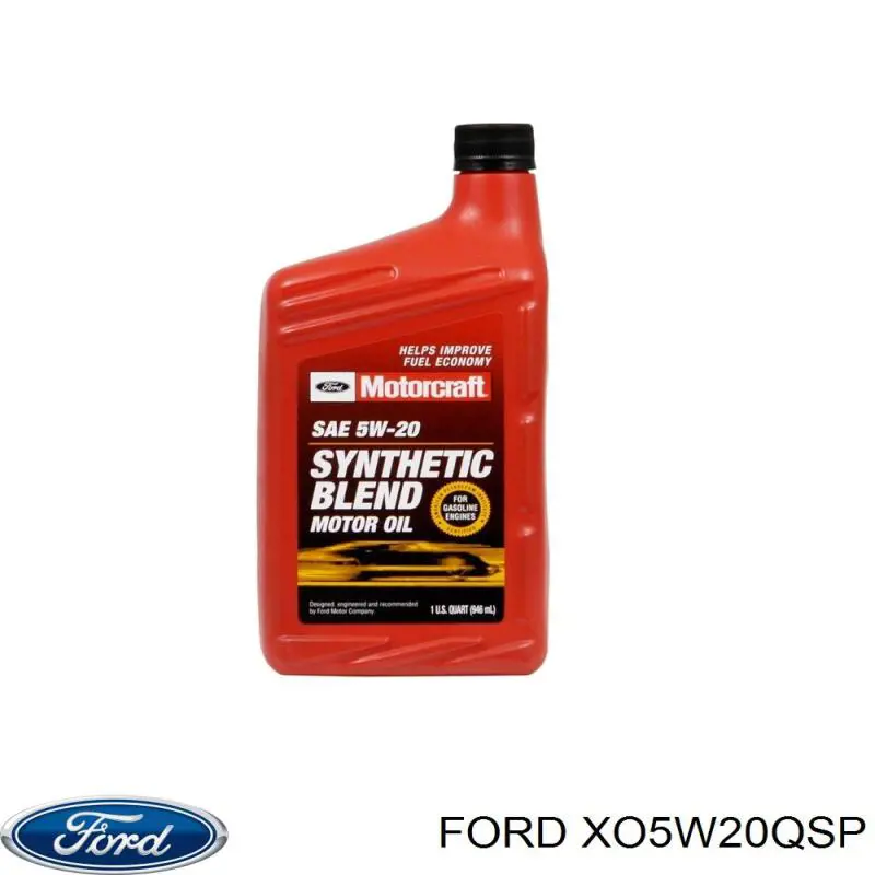 Aceite motor Ford XO5W20QSP precio, desde 15,48 EUR